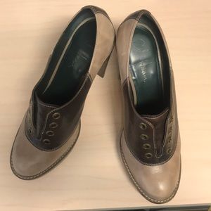 Cole Haan platform Oxford shoe